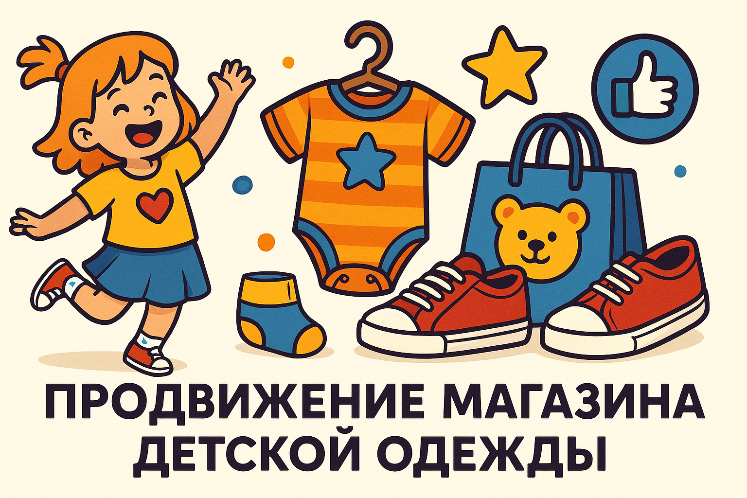 продвижения магазина детской одежды