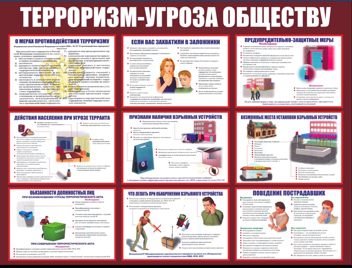 терроризм угроза обществу