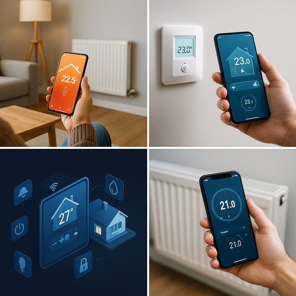 Автоматизация отопления и управление температурой с телефона в частном доме