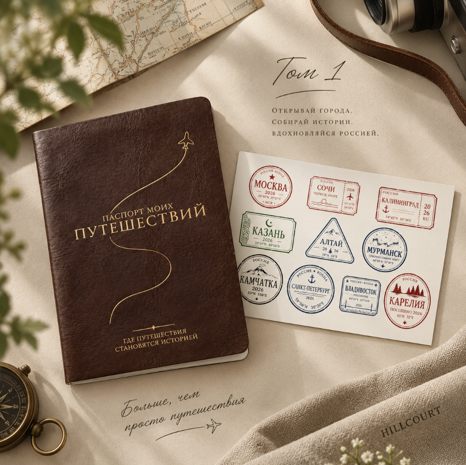 Паспорт путешествий HILLCOURT — Том I