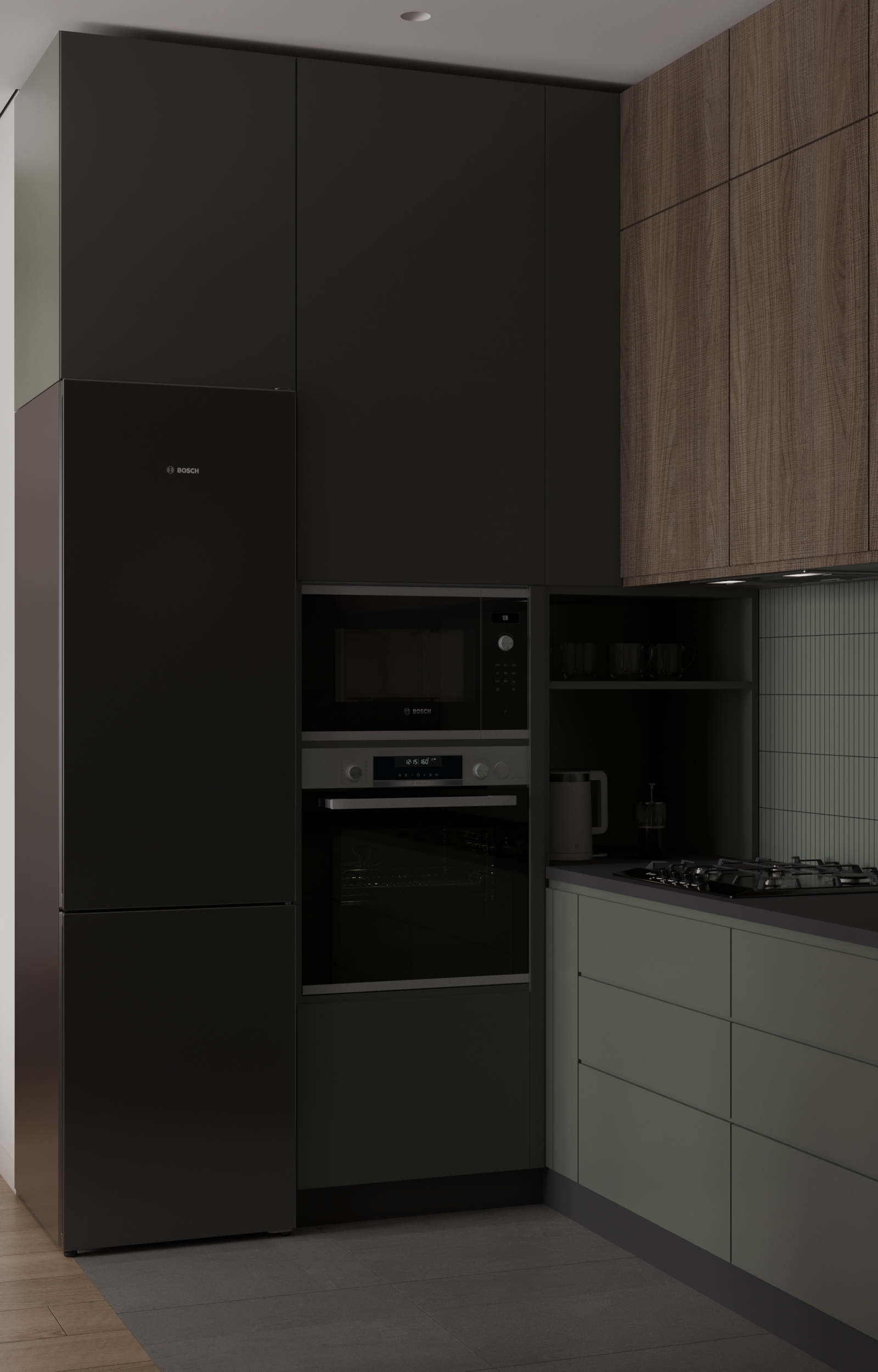 Кухня-гостинная