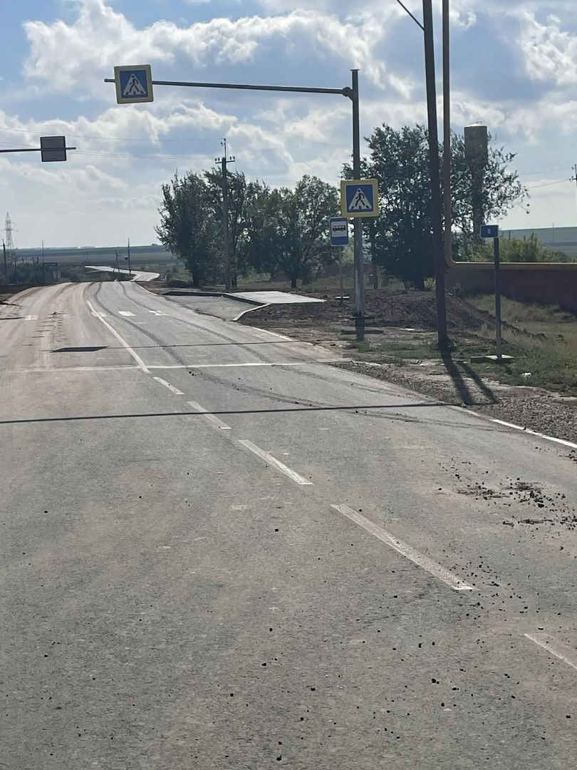 Г-образные опоры для размещения дорожных знаков и указателей в п.г.т. Дергачи