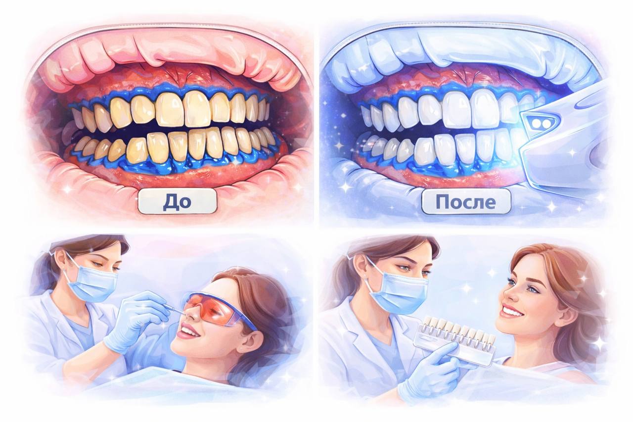 Отбеливание зубов в Жуковском