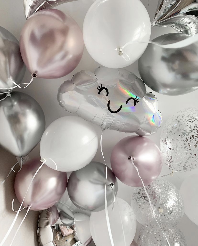 Шары под потолок «Летний дождь»