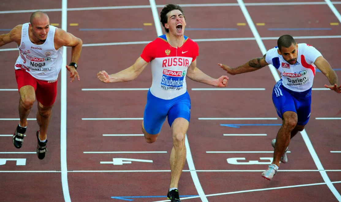 Оба два спортсмена. Шубенков легкая атлетика 2022. Спринт 400 метров. Бегуны на финише.