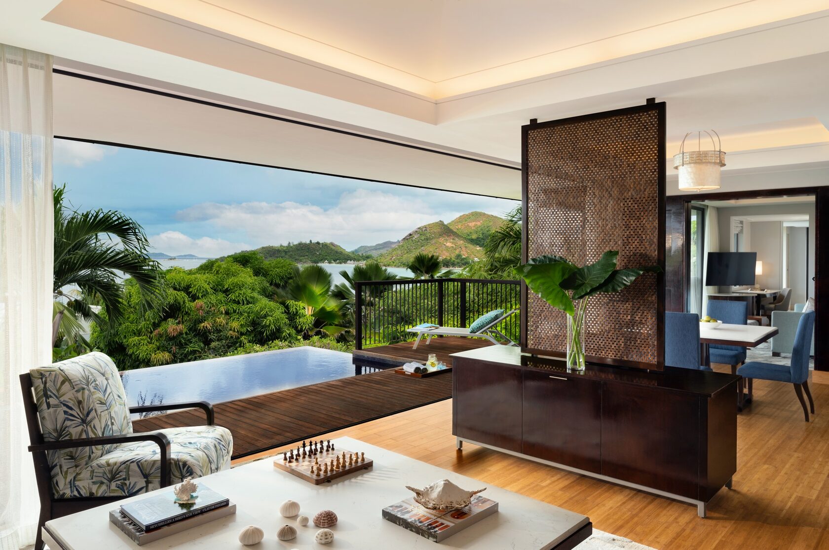 Grand Ocean View Pool Villa Raffles Seychelles