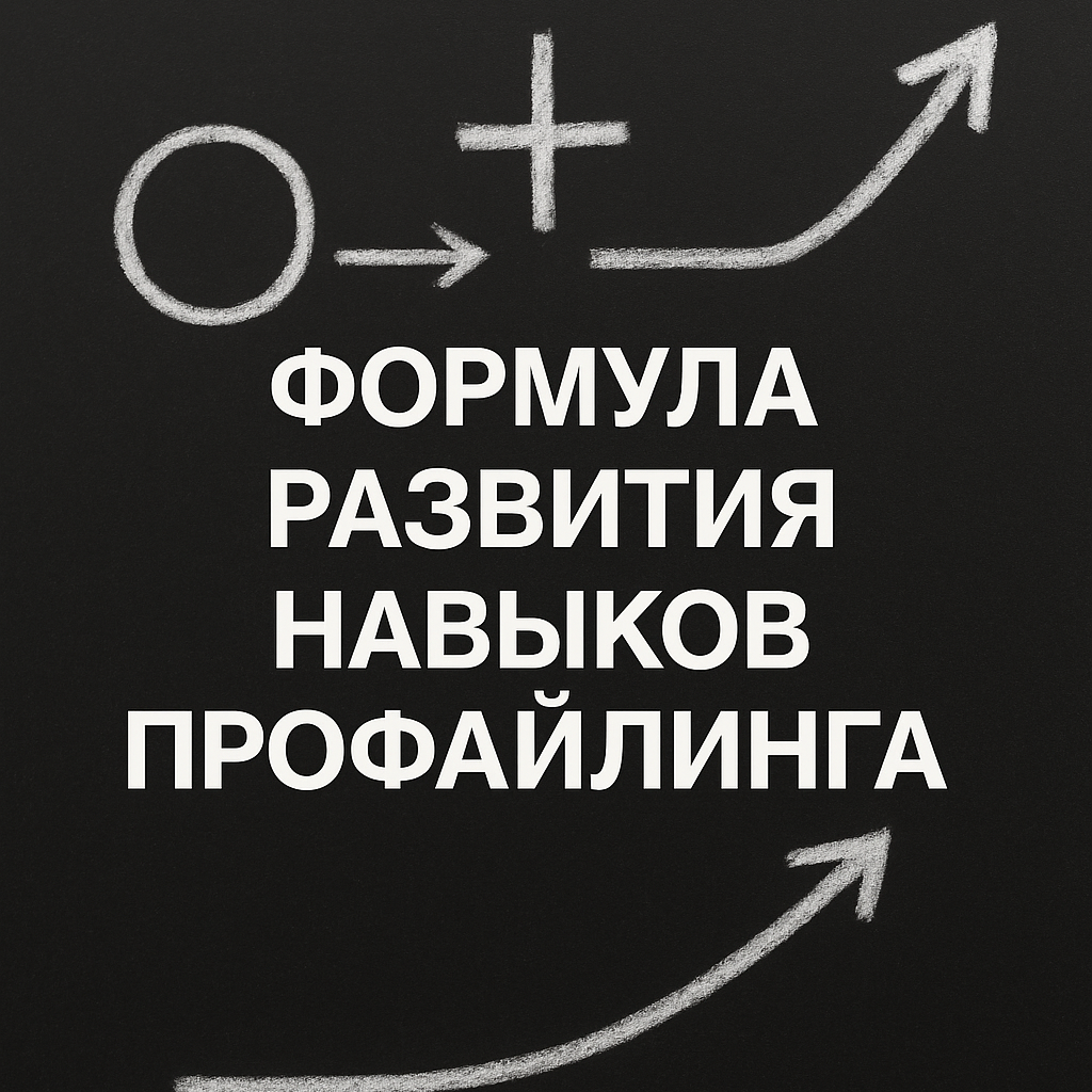 формула развития навыков профайлинга