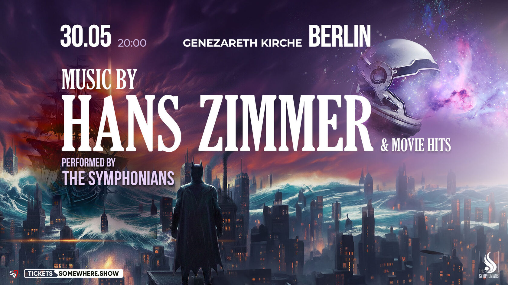 Hans Zimmer. The Symphonians, September 21th, Berlin