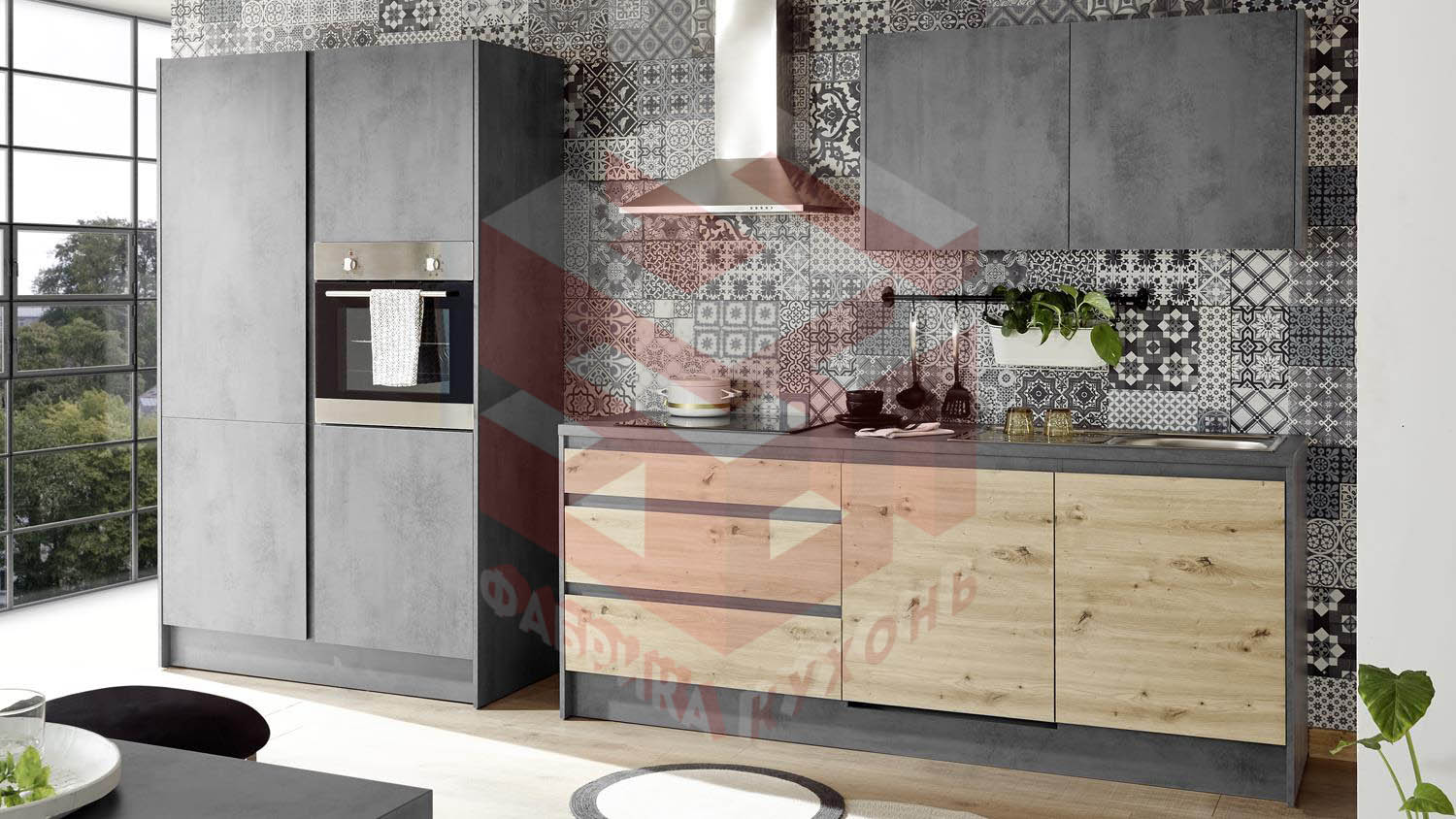 Купить прямую кухню Танн Браво