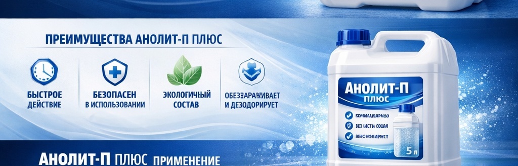 Преимущества Анолит-П Плюс