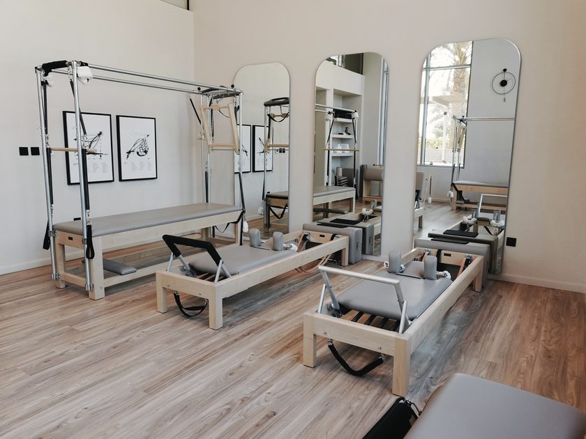 Reformer room at the JLT studio