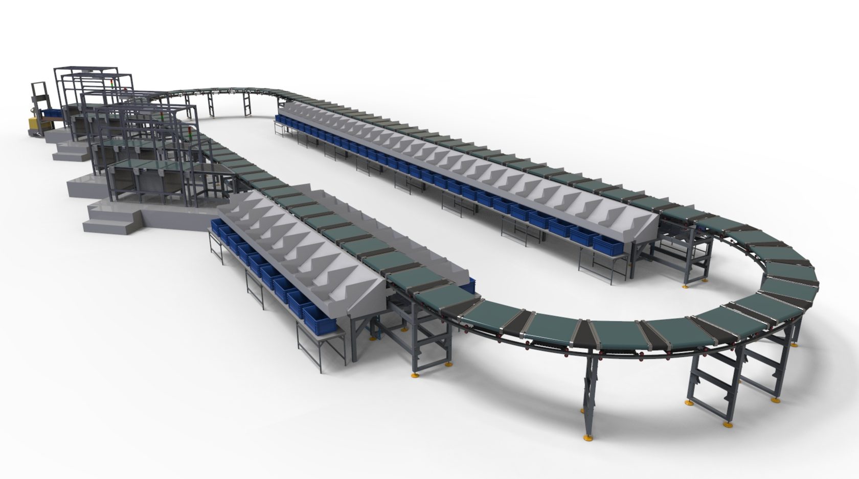 Robosklad - Cross Belt Sorter