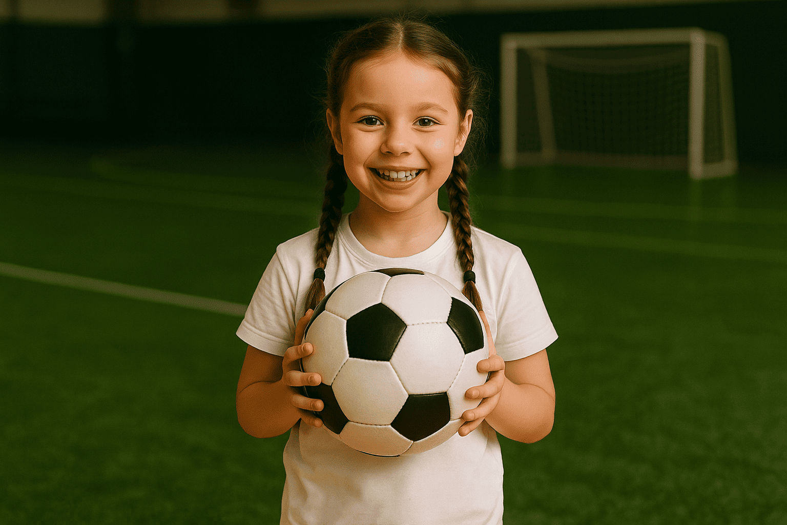 Тренировки по футболу для девочек