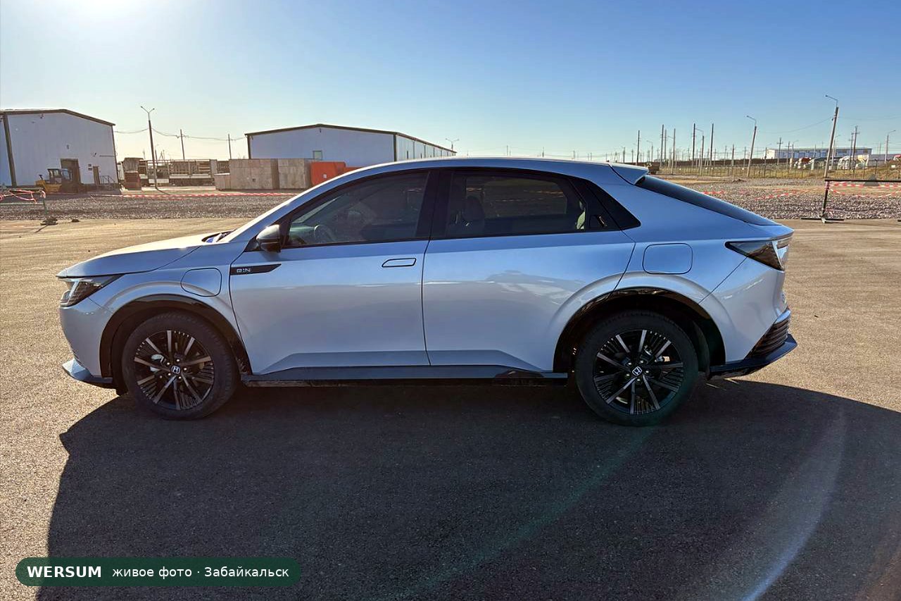 Honda e:NP2, сбоку: кроссовер-купе