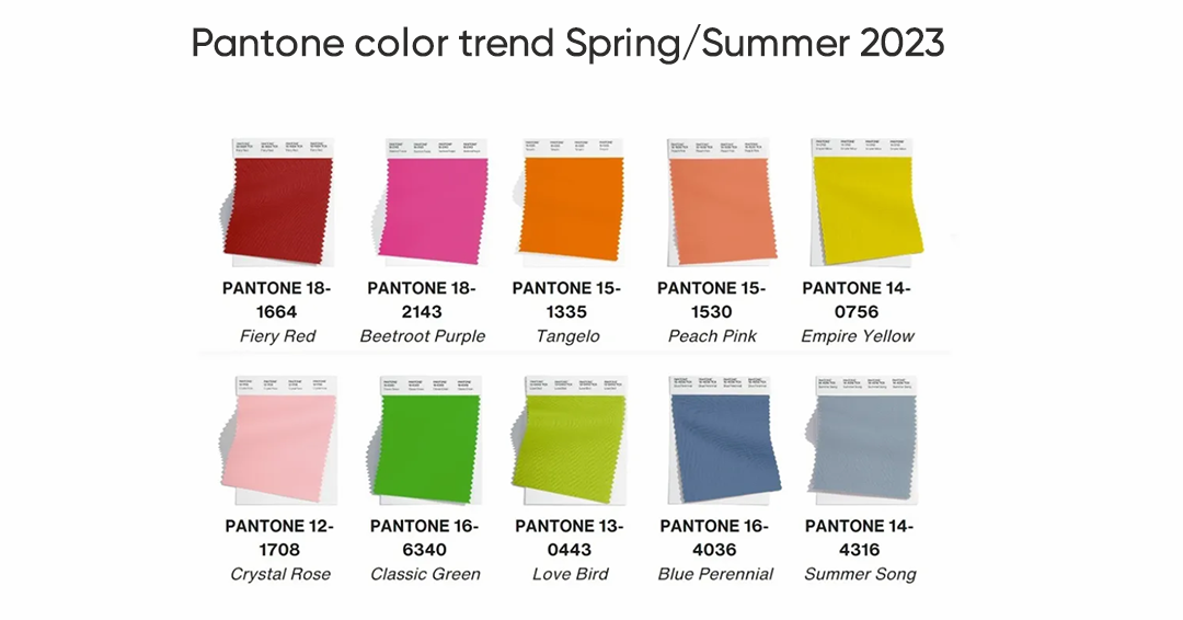 От «ледяного манго» до «серебряной березы» — модные цвета в одежде на 2023-й по версии Pantone