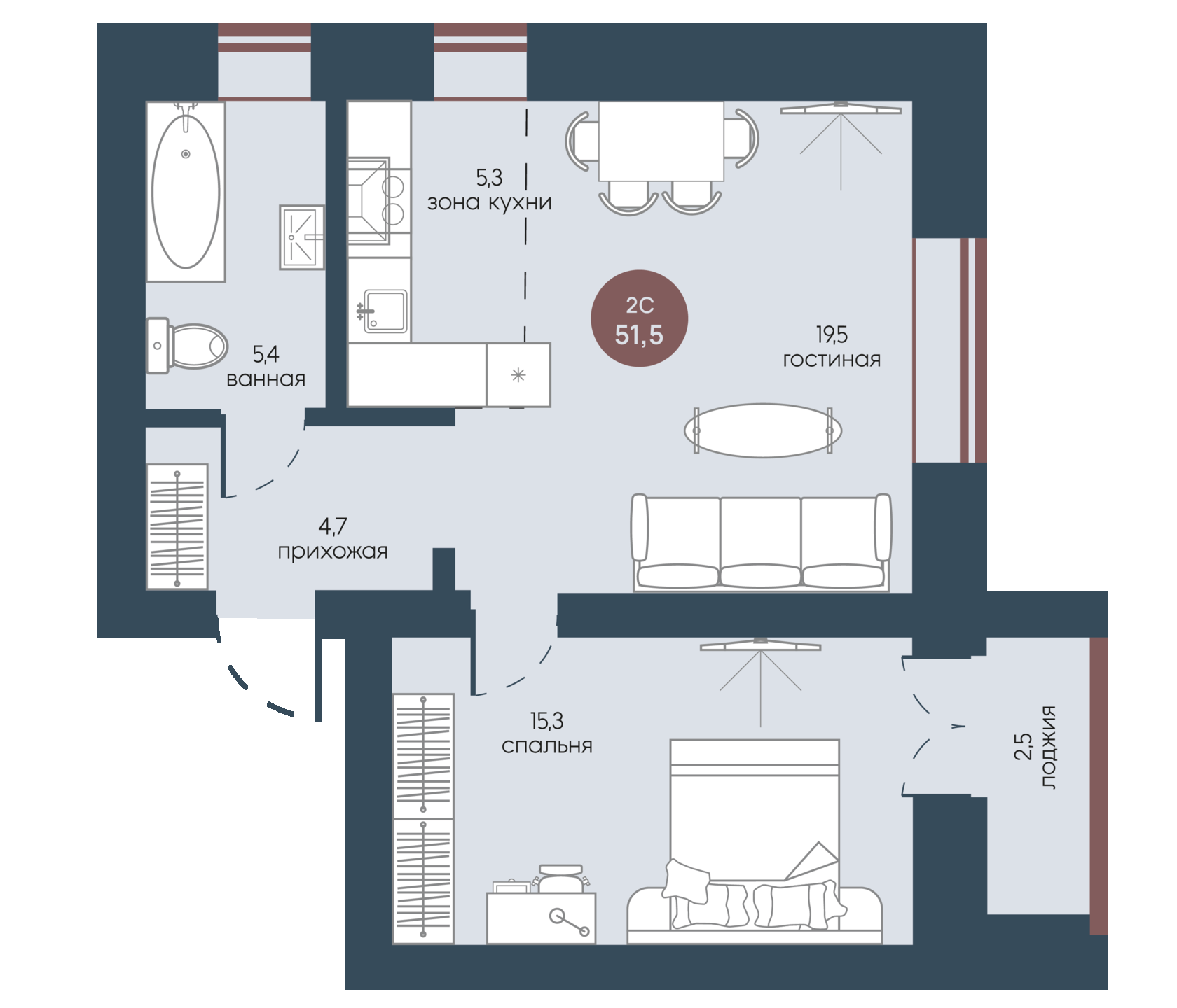 Жилой модуль в Белореченске 3D-тур Жилой модуль в Белореченске 3D-тур