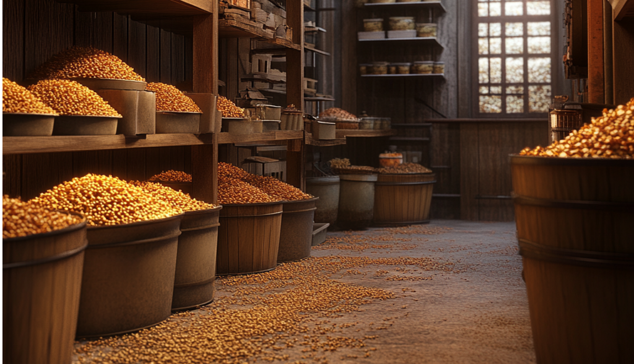 Промышленное хранение семян сельскохозяйственных культур