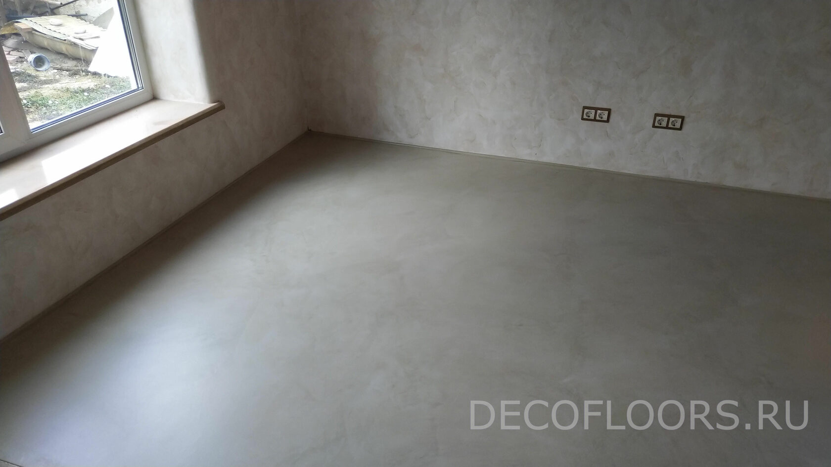 Микроцемент для пола в доме, рогоз-1, Севастополь