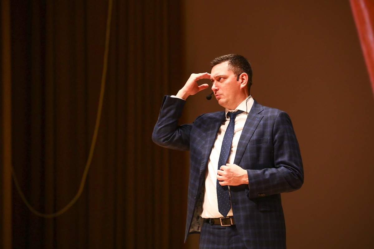 Выступление нового директора. Выступление нового директора