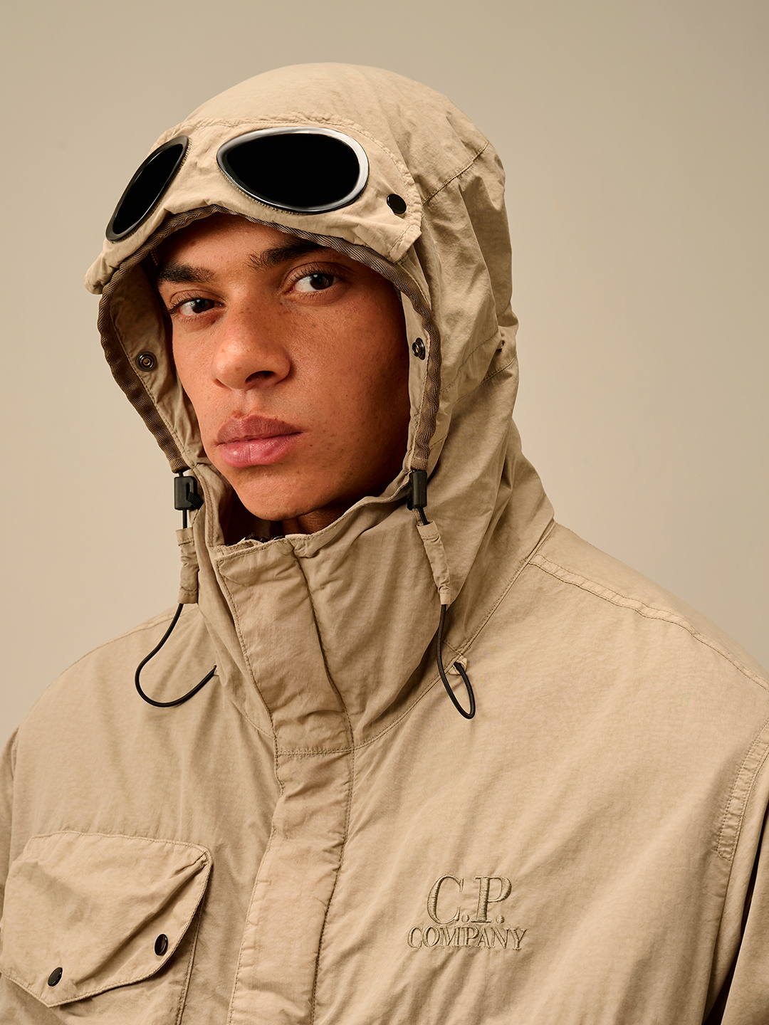 Куртка C.P. Company Flatt Nylon Goggle Jacket
