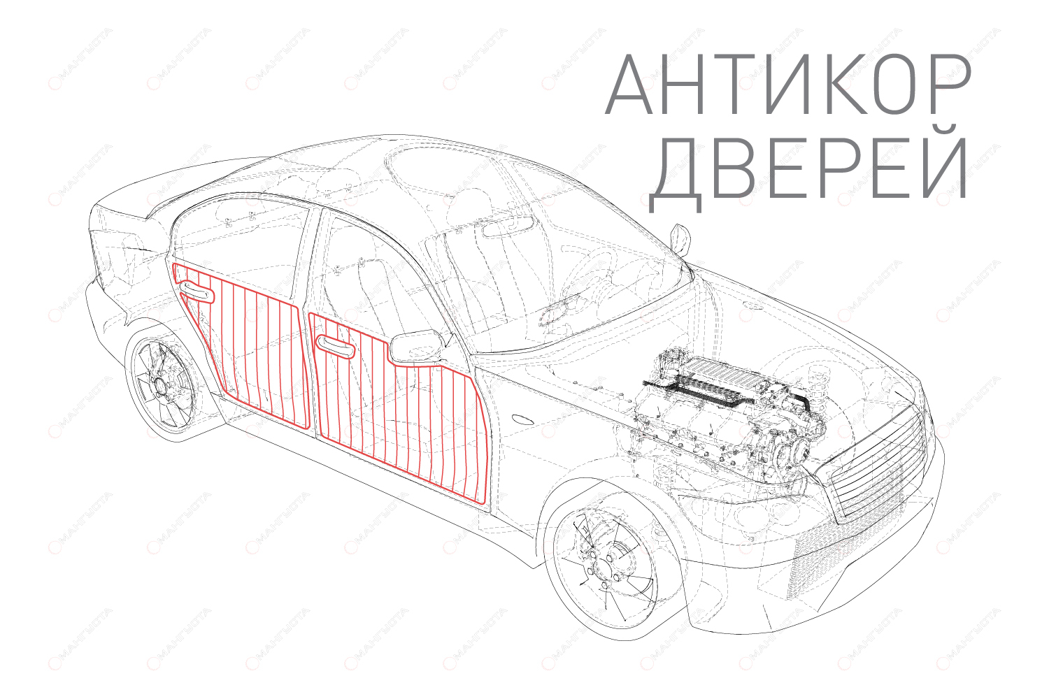 Антикор дверей – антикоррозийная обработка автомобиля