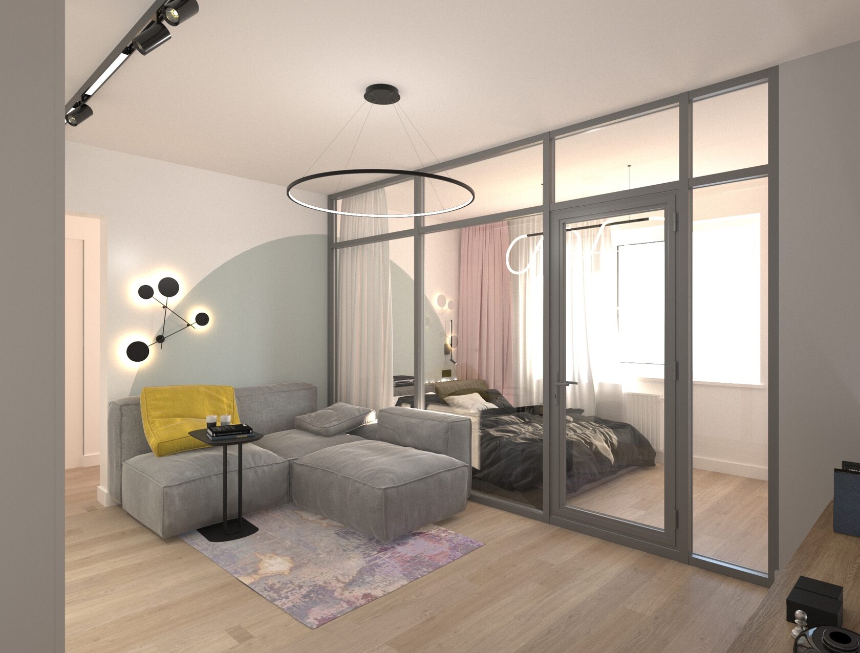 Квартира в Академгородке, 58 кв.м.