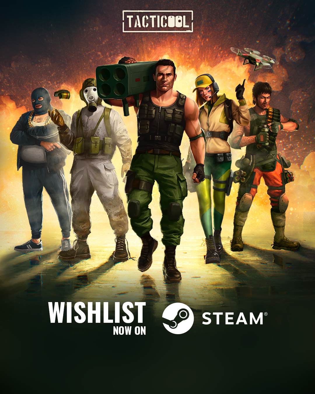 WISHLIST ON STEAM!