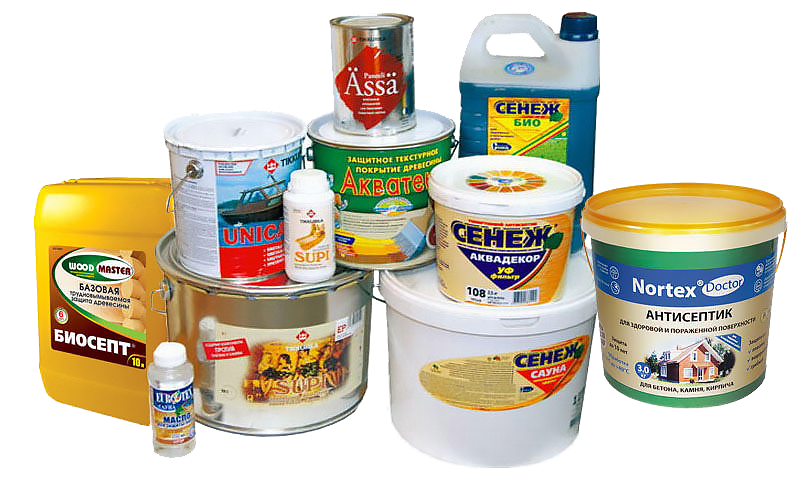 Набор средств для обработки изделий из дерева