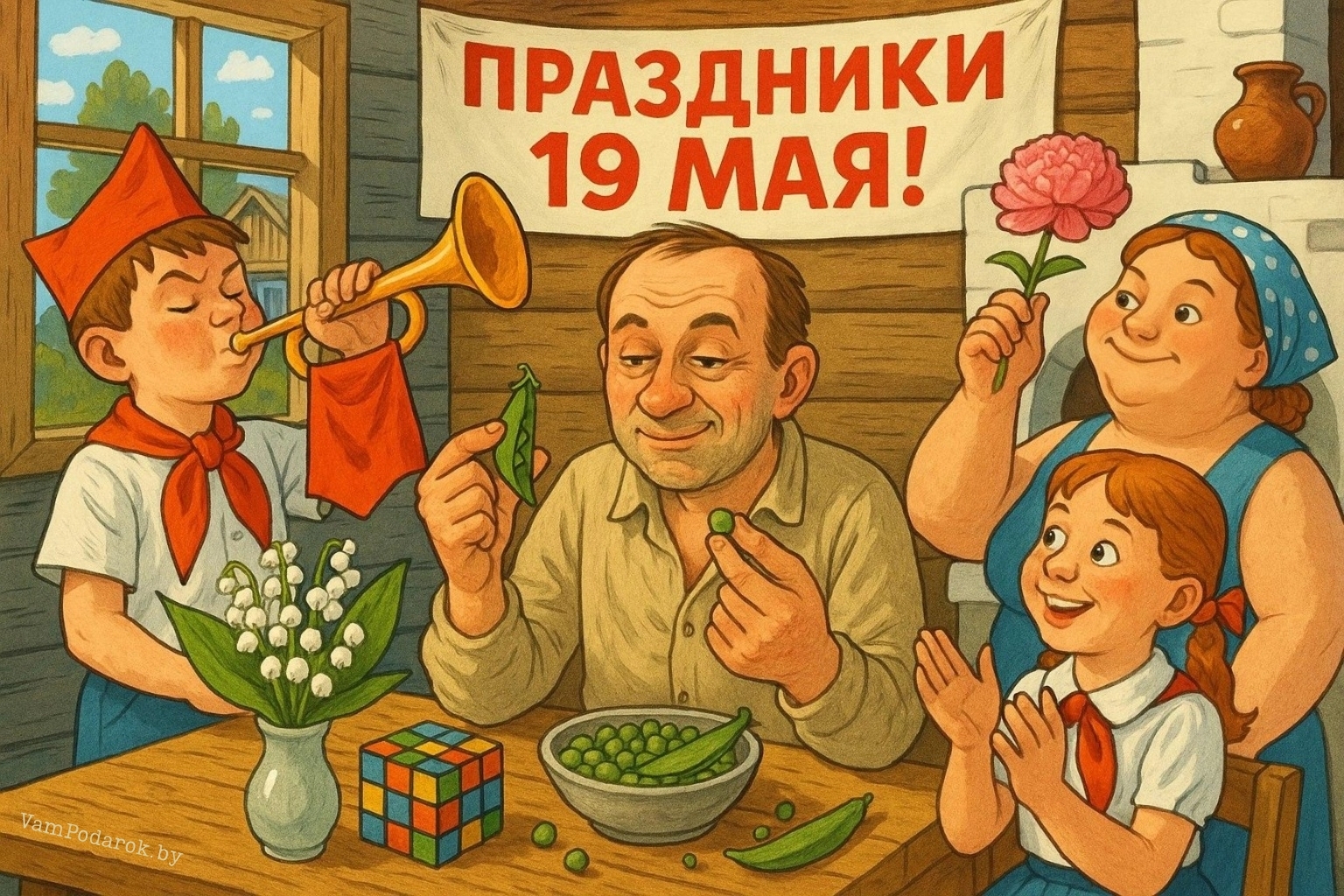 Праздники 19 мая 2025 года: День рождения «Кубика Рубика», День фармацевта, День пионерии, День ландыша и другие события