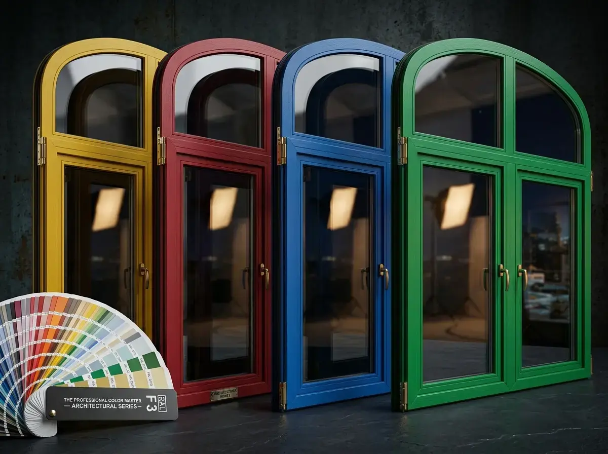 Ламинированные окна ПВХ