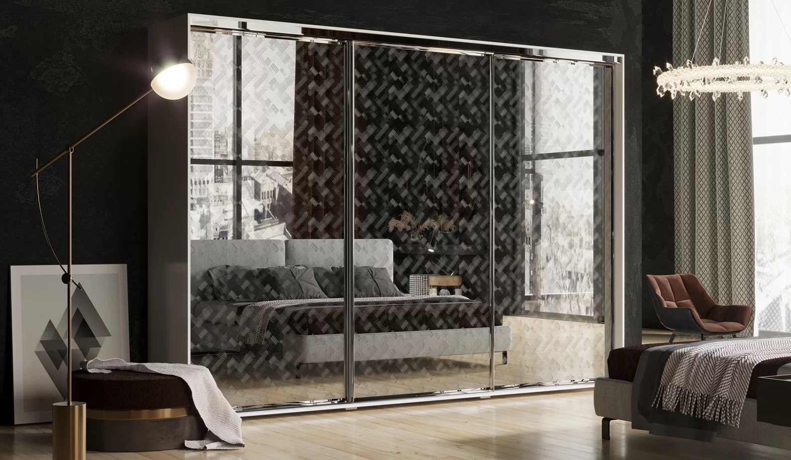 Шкаф-купе Пиксель