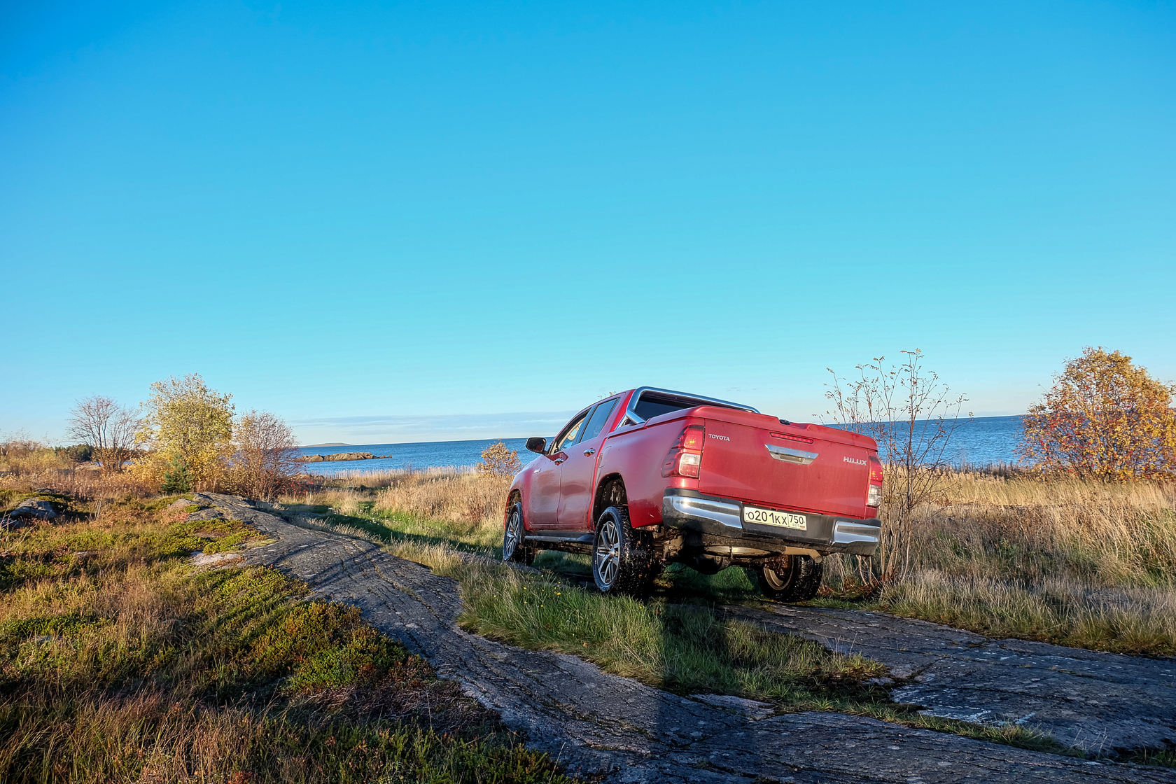 Toyota Hilux на русском севере