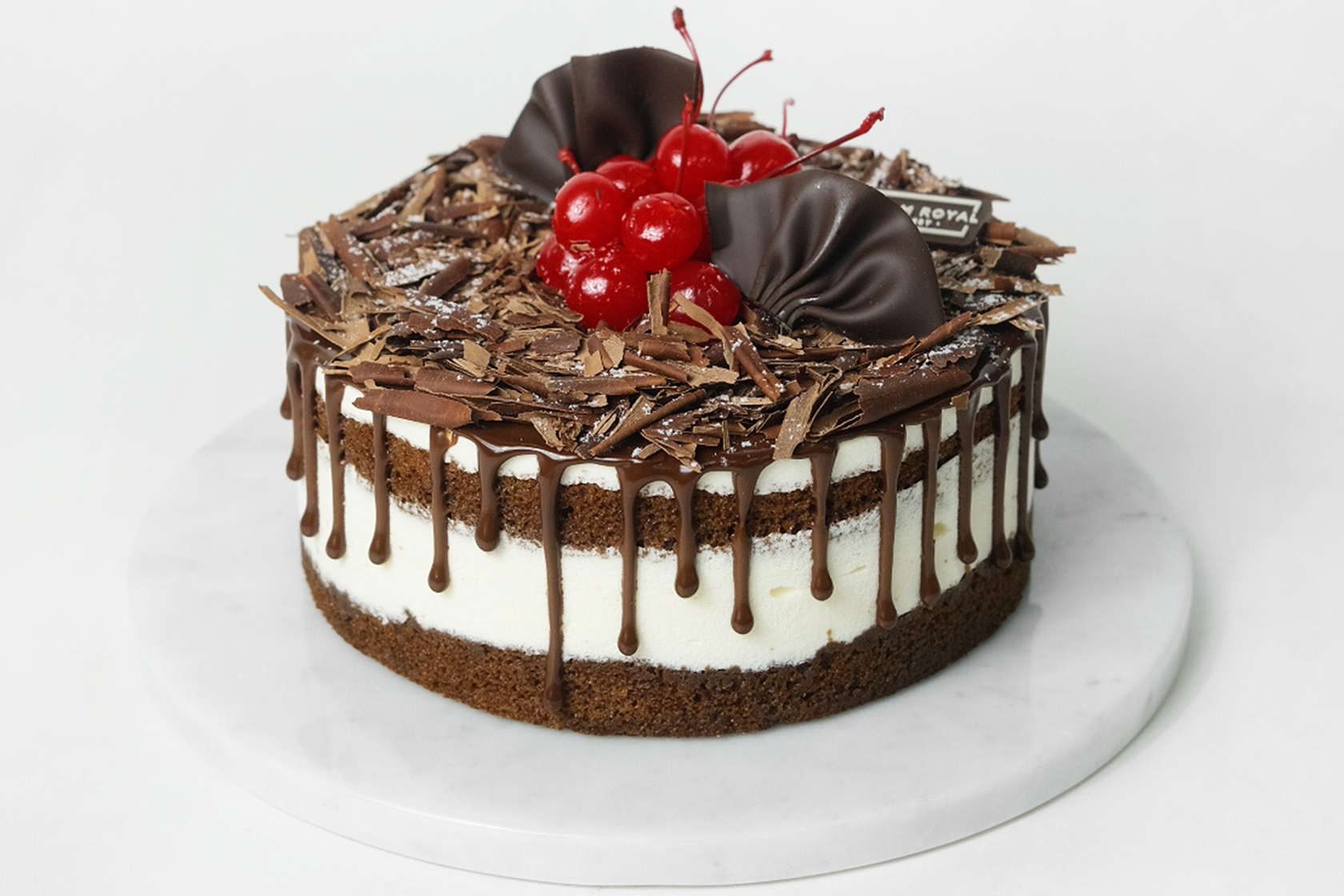 Торт «шоколадный с вишней», Cream Royal, 1 100 г