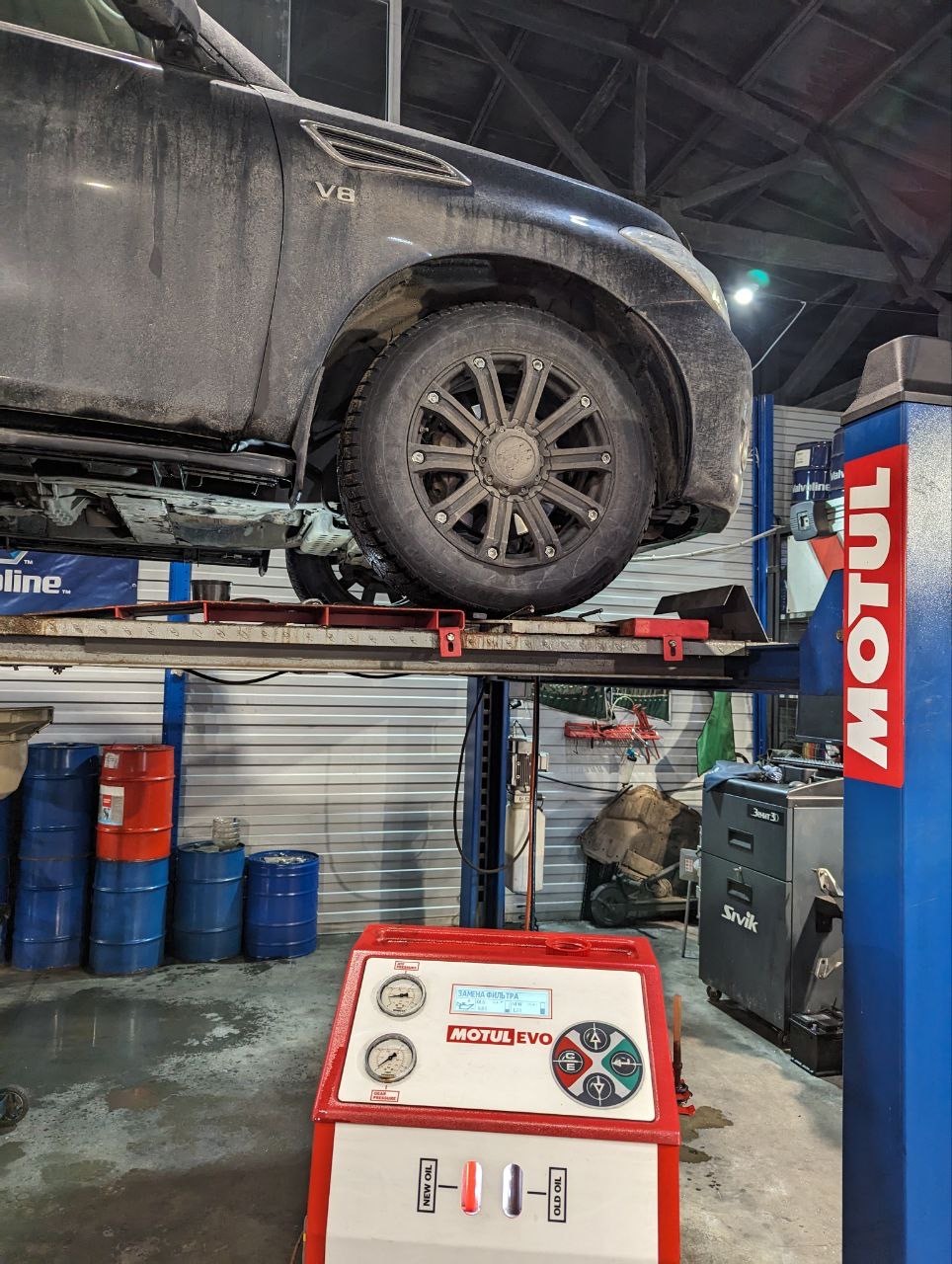 Установка Motul Evo для АКПП Nissan