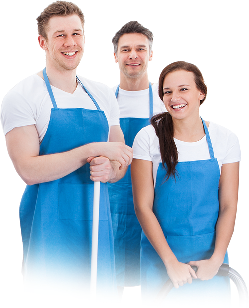 Сотрудники клининговой компании