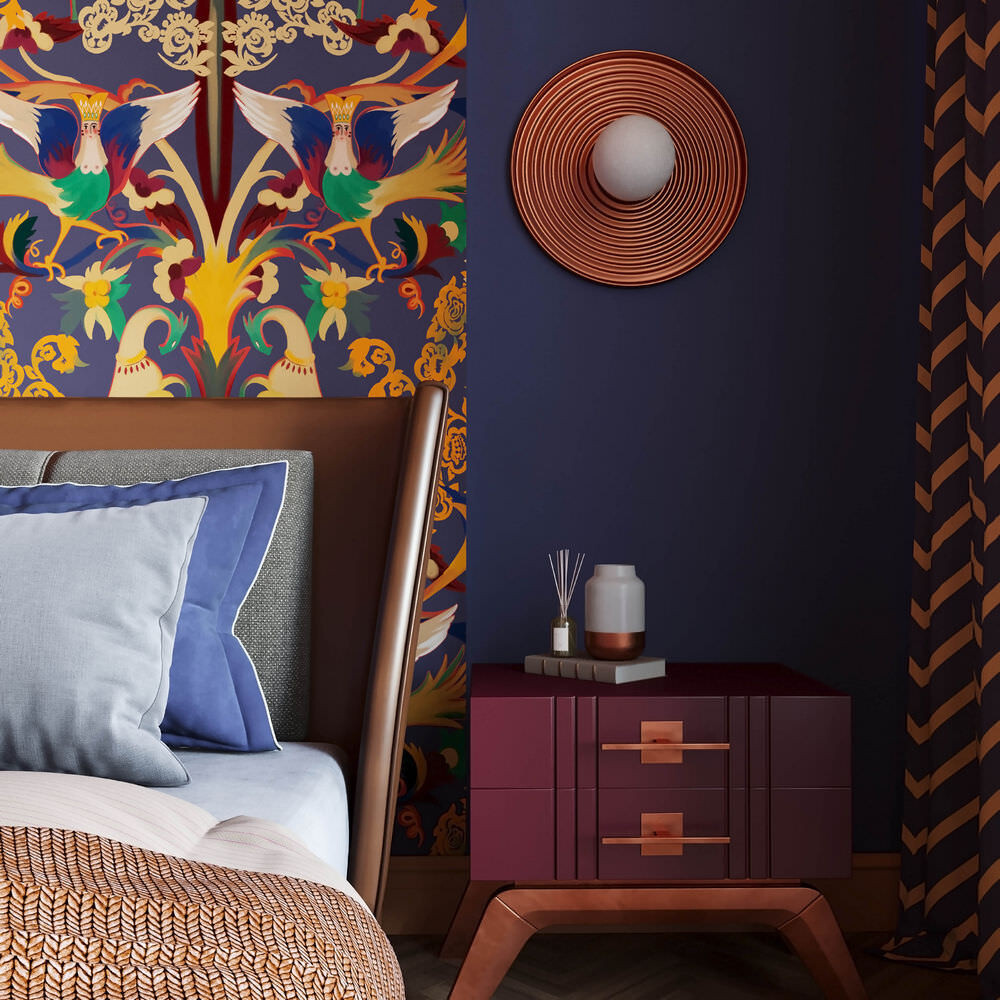 Купить обои для спальни в Минске