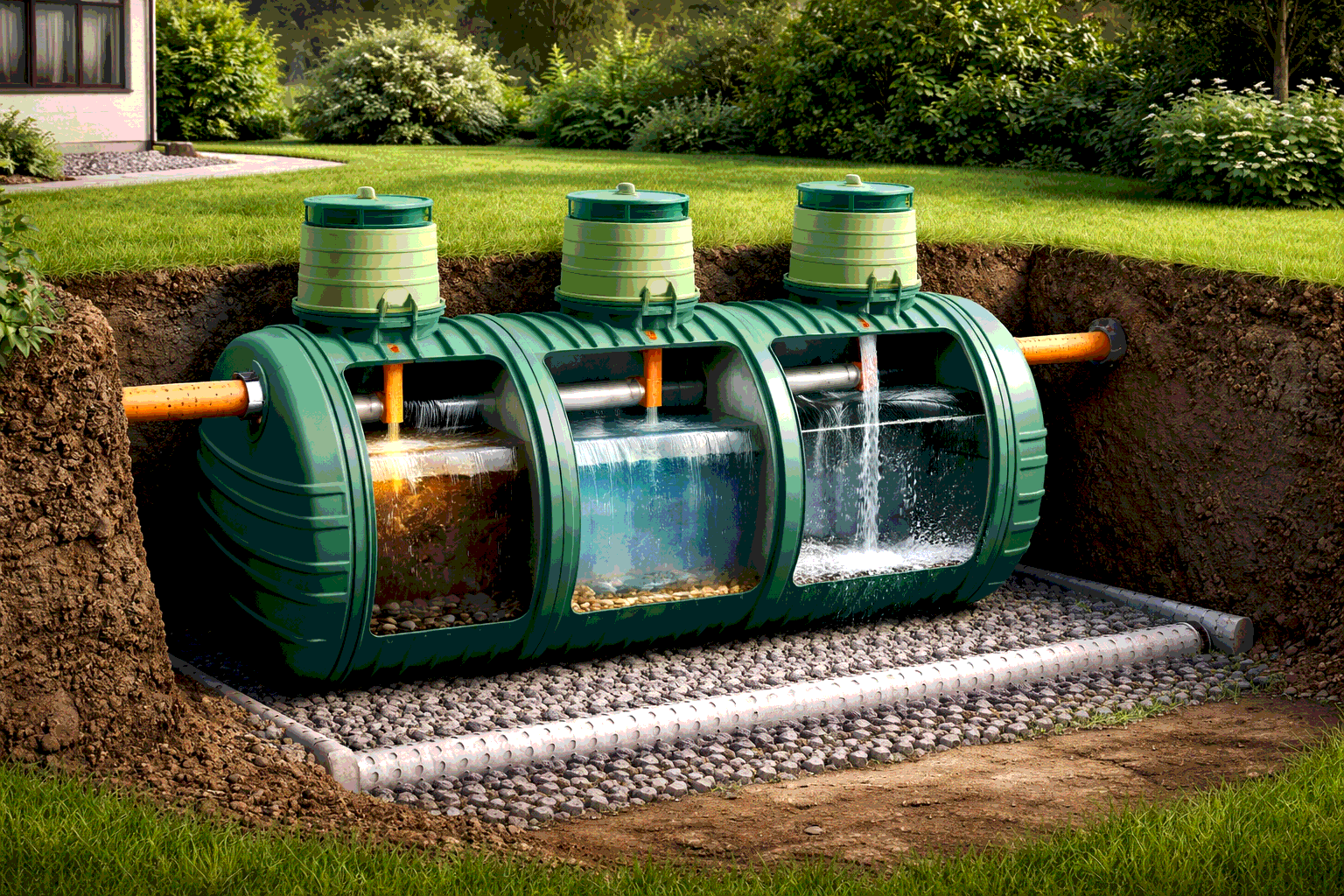 Колодец во дворе