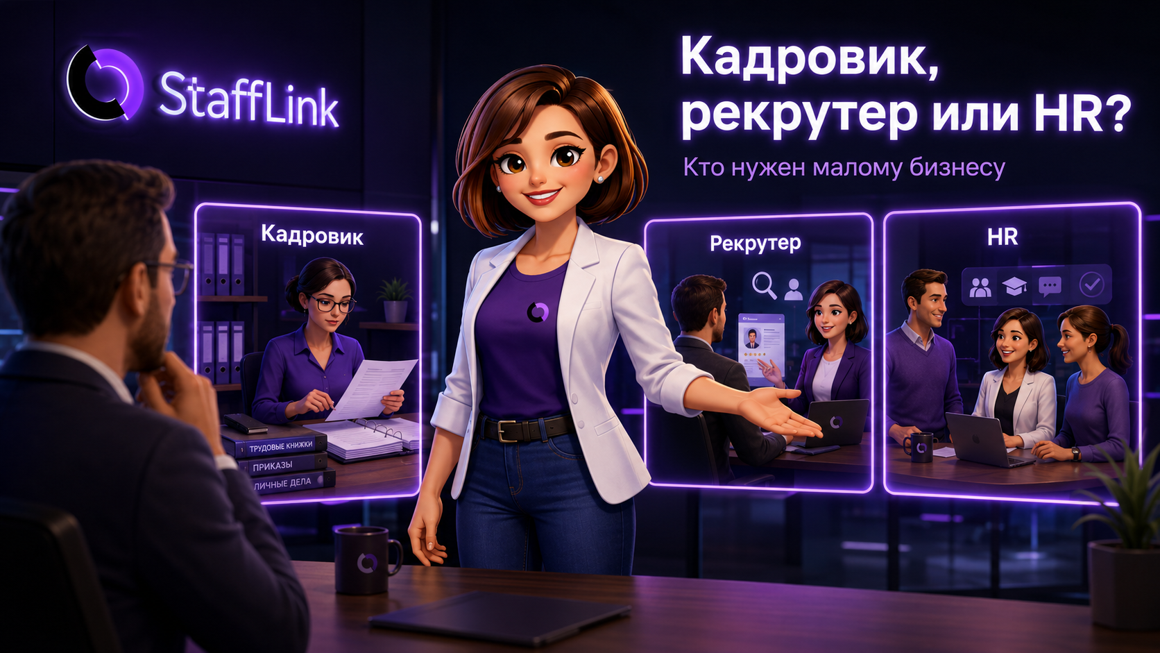 Кадровик рекрутер и HR — сравнение функций и задач для малого бизнеса