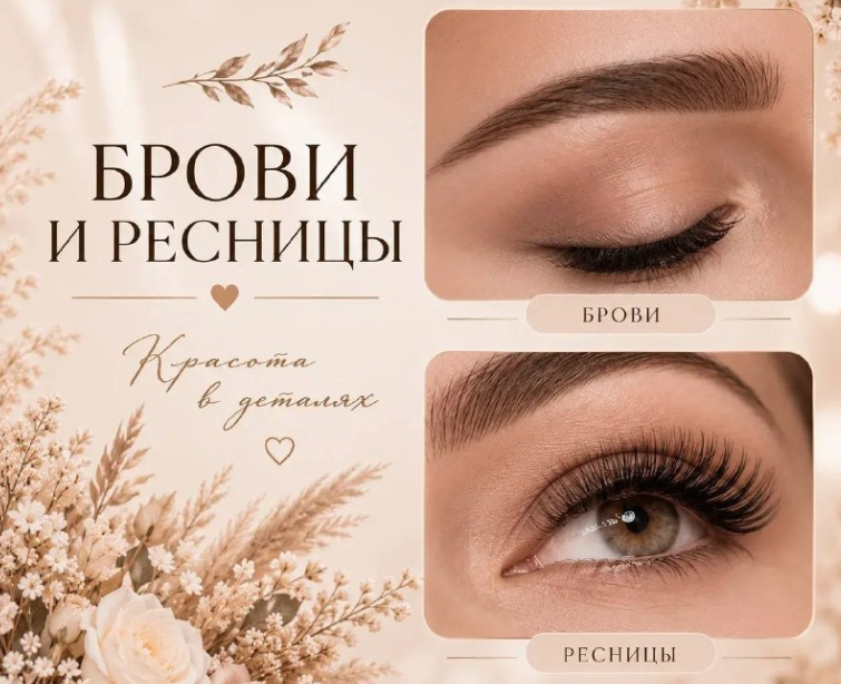 Брови и ресницы