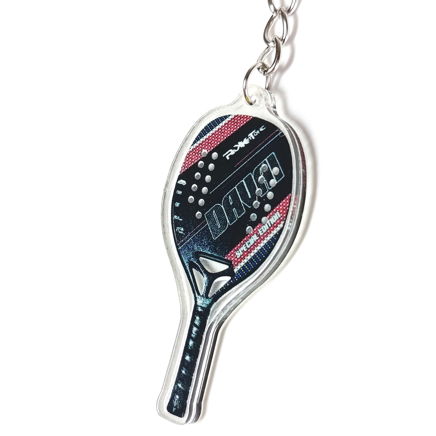 брелок ракетка пляжный теннис 004