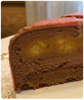 Фото разреза торта