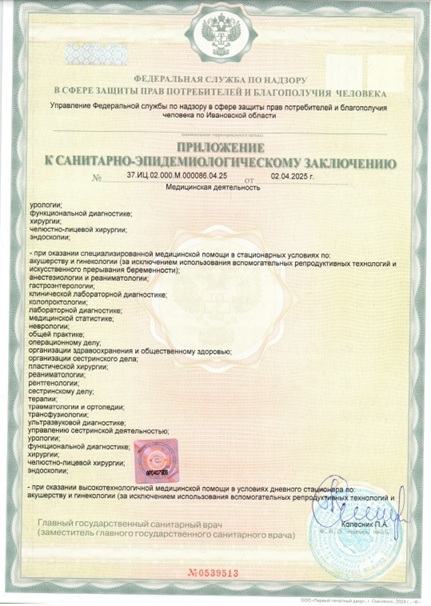 Приложение, лист 4