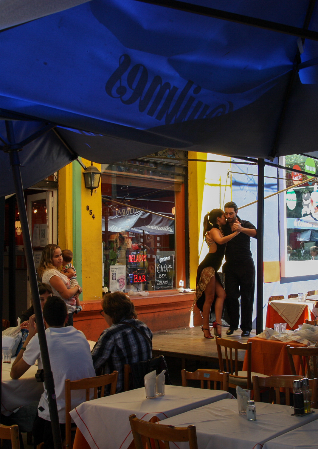 Buenos Aires — rain on night streets
