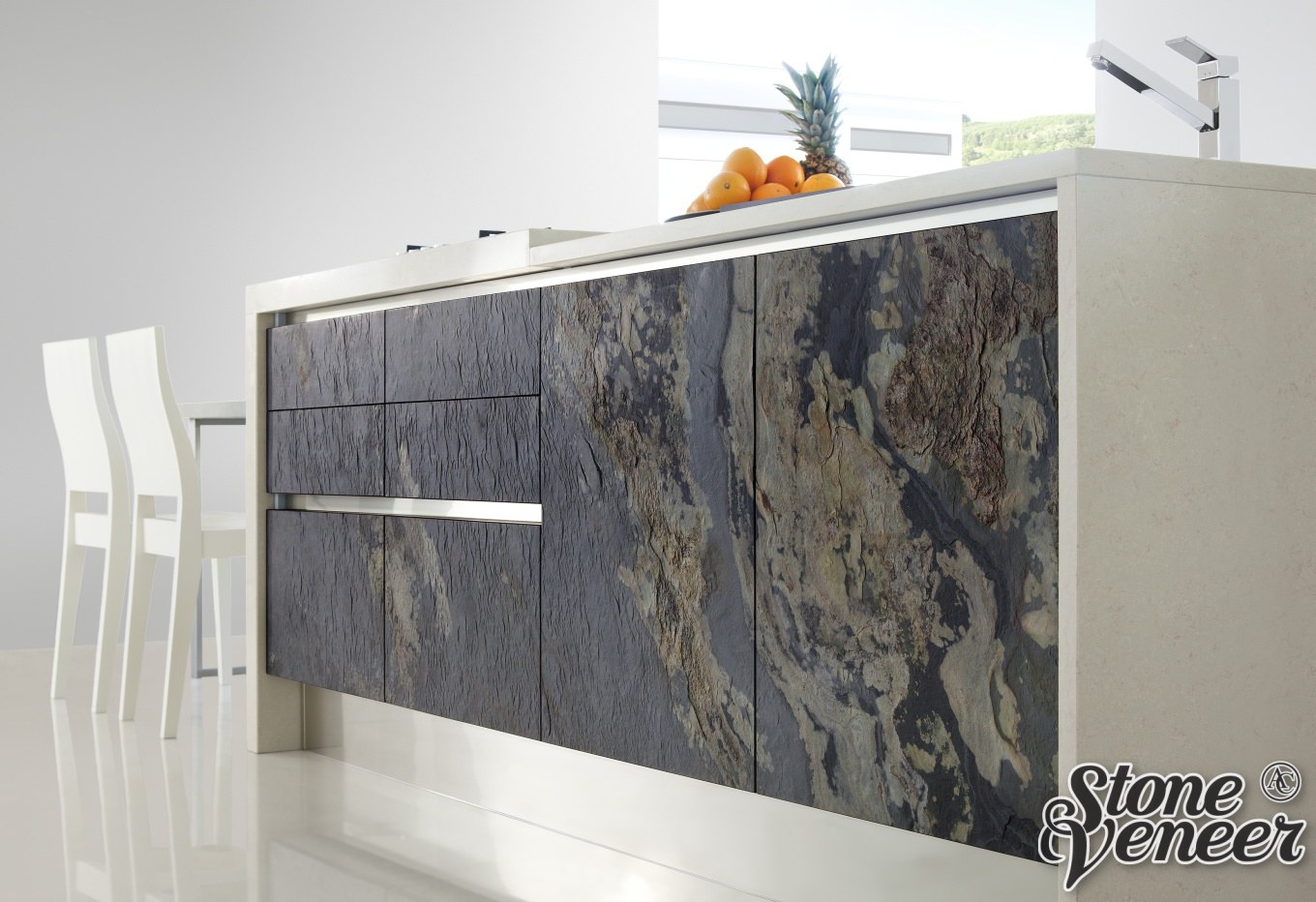 Классический каменный шпон Stone Veneer