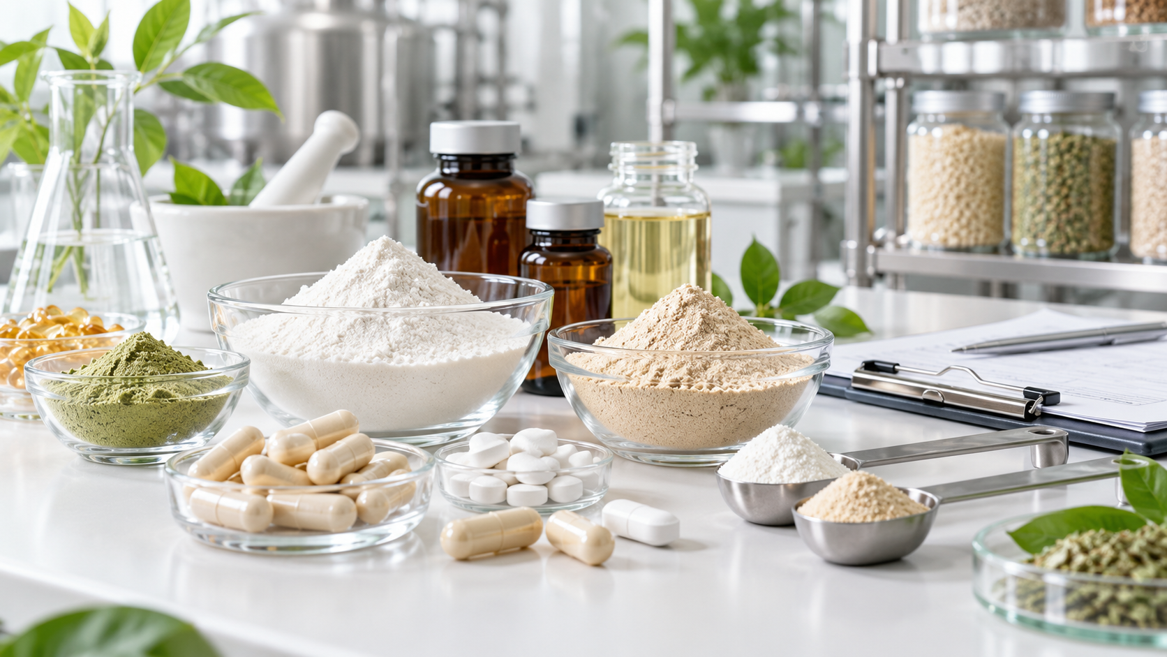 Пищевые ингредиенты для БАД и функциональной продукции с контролем качества сырья.