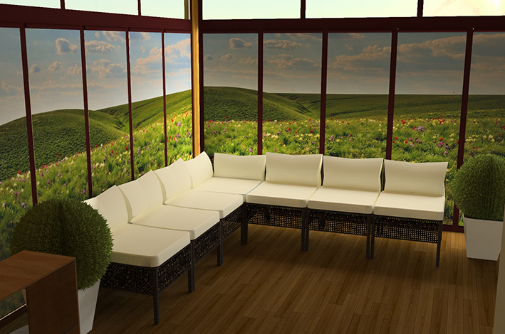 Дизайн проект зоны отдыха для заповедника