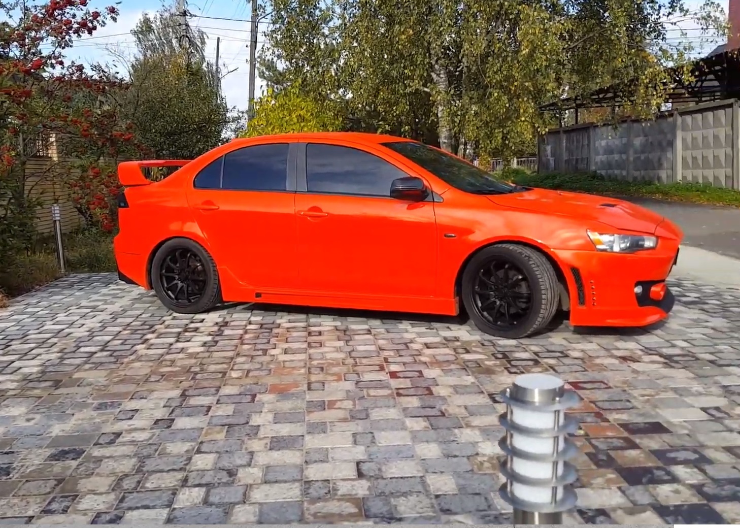 Mitsubishi Lancer X тюнинг и стайлинг