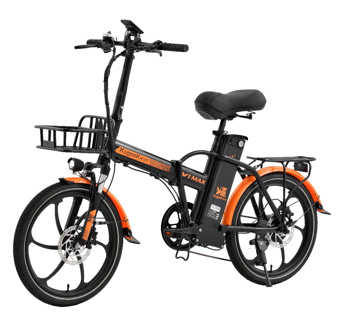 Kugoo Kirin V1 Max Jilong - Купить складной электровелосипед с сиденьем ...