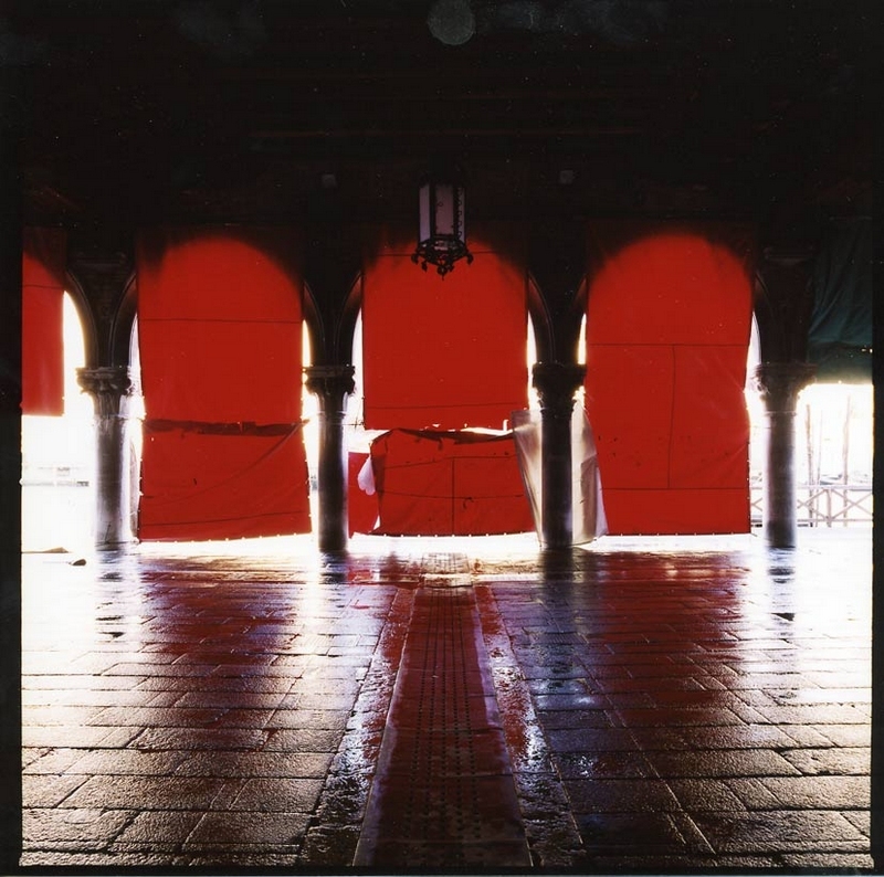 Procuratie. Arcade. Venice. 2006. Color Negative 6×6.