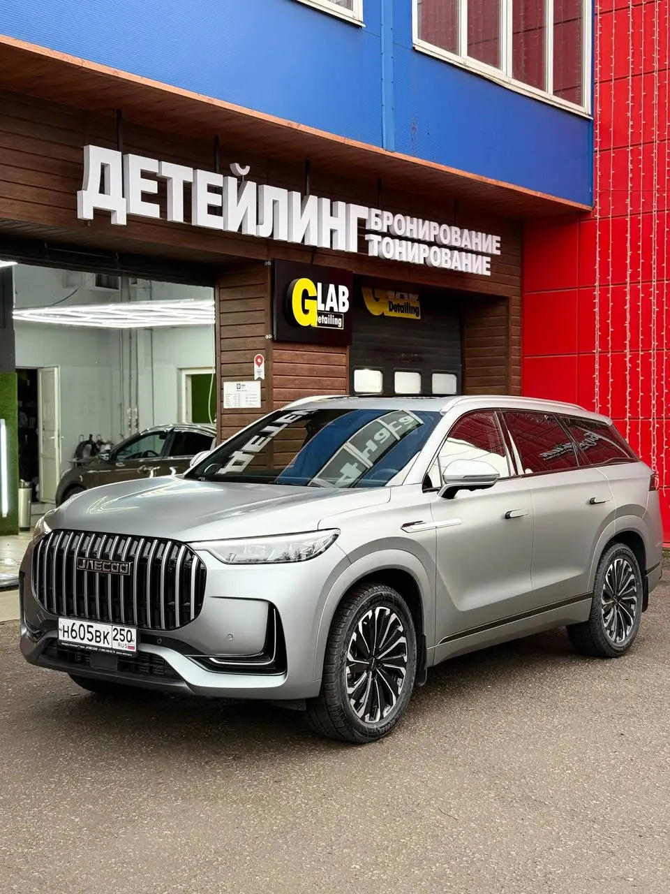 Полная оклейка кузова — мат в G LAB, Пушкино